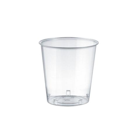 S156 bicchiere cristal 300cc base larga trasparente rigida